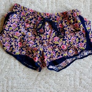 GAP Leisure Shorts, Pink and Navy Blue
